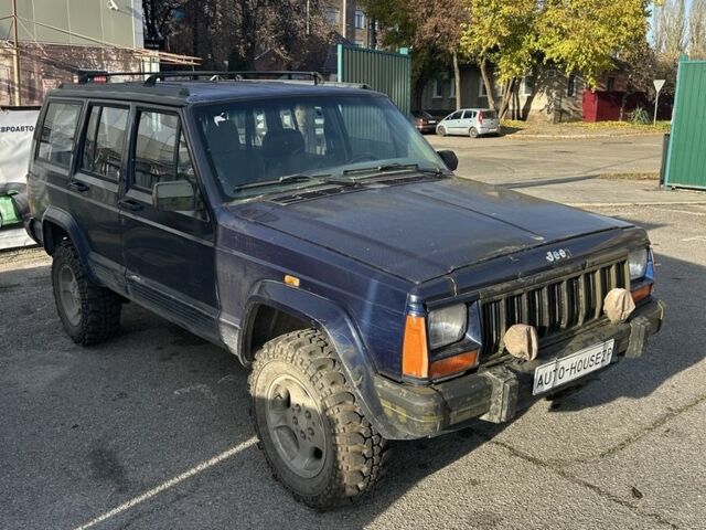 Синій Джип Cherokee, об'ємом двигуна 2.5 л та пробігом 371 тис. км за 3600 $, фото 2 на Automoto.ua
