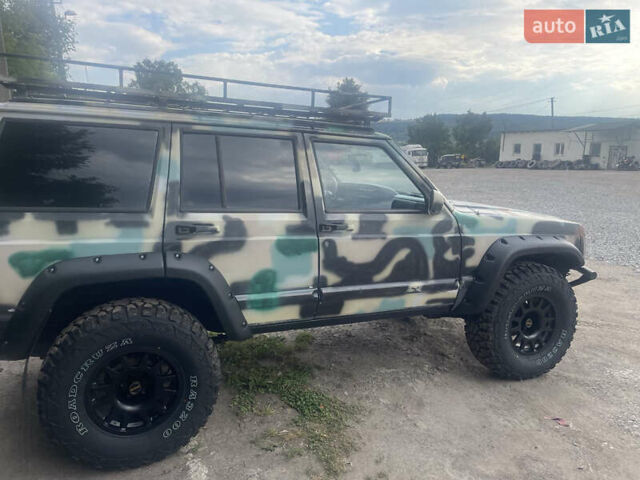 Синий Джип Чероки, объемом двигателя 2.5 л и пробегом 235 тыс. км за 12600 $, фото 7 на Automoto.ua