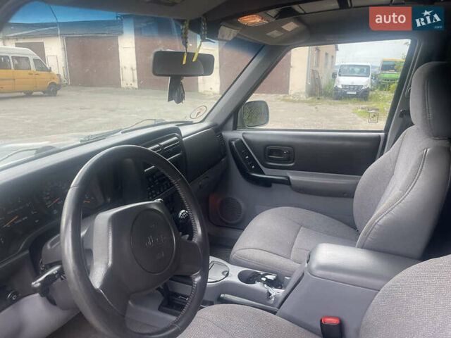 Синий Джип Чероки, объемом двигателя 2.5 л и пробегом 235 тыс. км за 12600 $, фото 8 на Automoto.ua