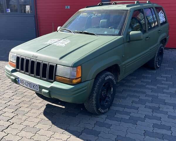 Синий Джип Чероки, объемом двигателя 2.5 л и пробегом 323 тыс. км за 8026 $, фото 2 на Automoto.ua