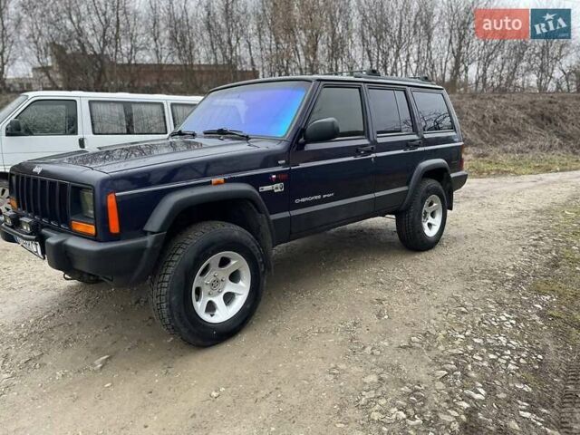 Синий Джип Чероки, объемом двигателя 2.5 л и пробегом 268 тыс. км за 7900 $, фото 9 на Automoto.ua