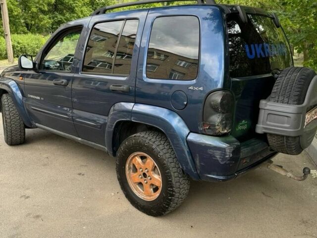 Синій Джип Cherokee, об'ємом двигуна 0.27 л та пробігом 265 тис. км за 4150 $, фото 3 на Automoto.ua