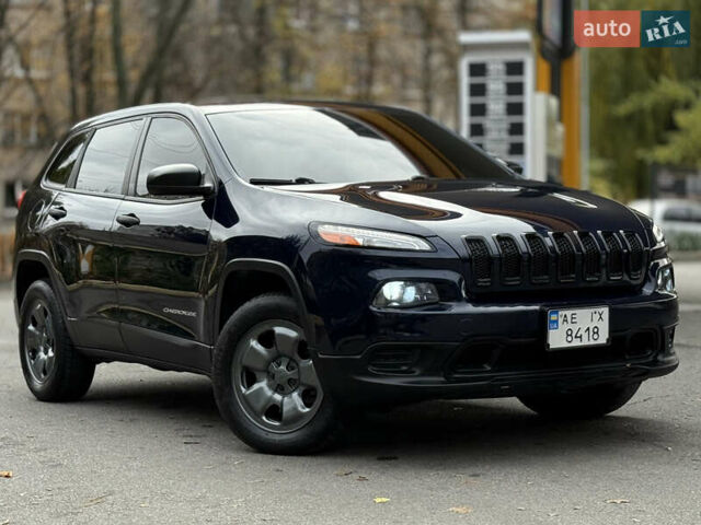 Джип Cherokee 2014 у Дніпро (Дніпропетровську) на Automoto.ua Синій Джип Cherokee, об'ємом двигуна 2.36 л та пробігом 199 тис. км за 10499 $, фото 6 на Automoto.ua