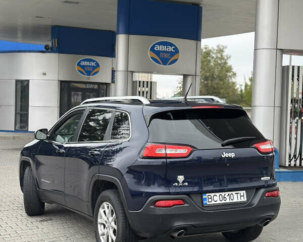 Синий Джип Чероки, объемом двигателя 3.2 л и пробегом 214 тыс. км за 11499 $, фото 1 на Automoto.ua