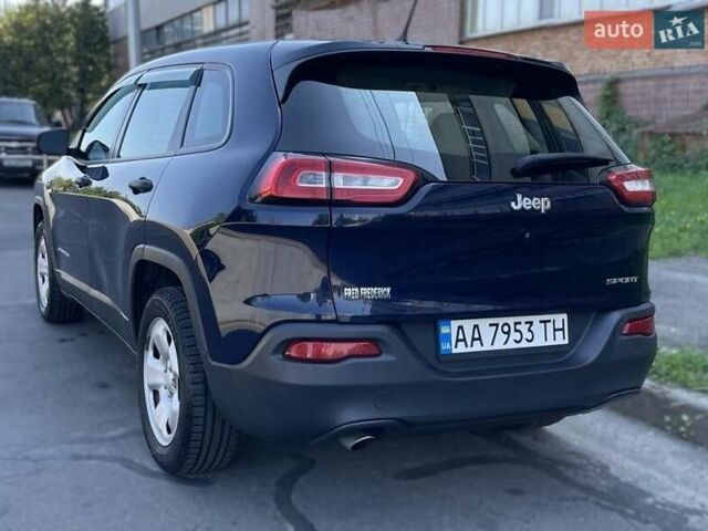 Синій Джип Cherokee, об'ємом двигуна 2.36 л та пробігом 168 тис. км за 12500 $, фото 4 на Automoto.ua