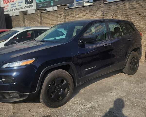 Синій Джип Cherokee, об'ємом двигуна 2.36 л та пробігом 237 тис. км за 9500 $, фото 2 на Automoto.ua