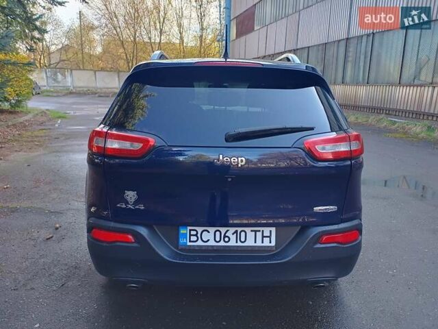 Синий Джип Чероки, объемом двигателя 3.24 л и пробегом 211 тыс. км за 12500 $, фото 3 на Automoto.ua