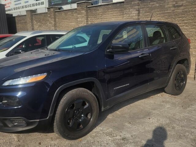 Синій Джип Cherokee, об'ємом двигуна 2.4 л та пробігом 237 тис. км за 9500 $, фото 2 на Automoto.ua