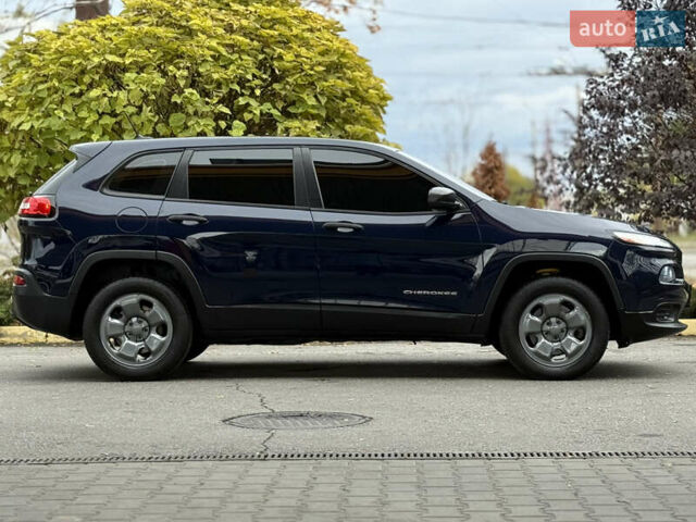 Джип Cherokee 2014 у Дніпро (Дніпропетровську) на Automoto.ua Синій Джип Cherokee, об'ємом двигуна 2.36 л та пробігом 199 тис. км за 10499 $, фото 5 на Automoto.ua