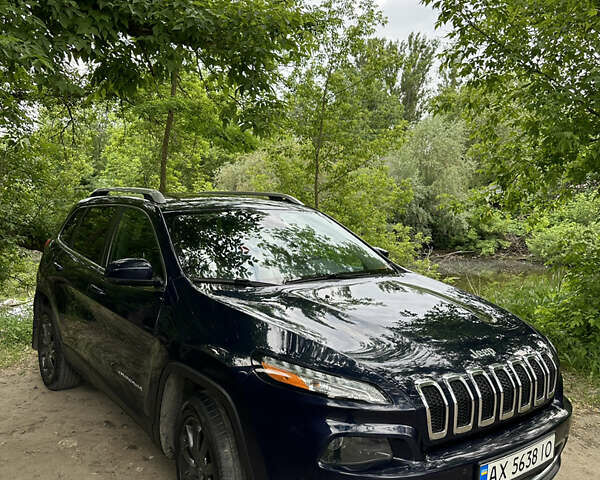 Джип Чероки 2014 в Харькове на Automoto.ua Синий Джип Чероки, объемом двигателя 2.36 л и пробегом 170 тыс. км за 14900 $, фото 3 на Automoto.ua