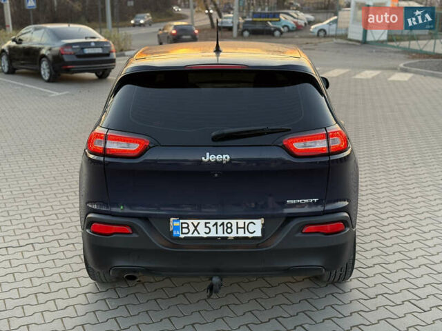 Синий Джип Чероки, объемом двигателя 2.36 л и пробегом 136 тыс. км за 11550 $, фото 14 на Automoto.ua