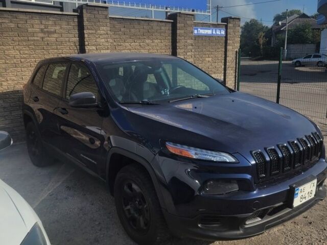 Синій Джип Cherokee, об'ємом двигуна 2.4 л та пробігом 237 тис. км за 9500 $, фото 1 на Automoto.ua