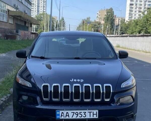 Синій Джип Cherokee, об'ємом двигуна 2.36 л та пробігом 168 тис. км за 12500 $, фото 1 на Automoto.ua