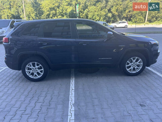 Синій Джип Cherokee, об'ємом двигуна 2.36 л та пробігом 136 тис. км за 12000 $, фото 2 на Automoto.ua