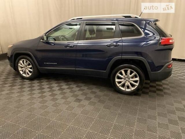 Синій Джип Cherokee, об'ємом двигуна 2.4 л та пробігом 75 тис. км за 3000 $, фото 1 на Automoto.ua