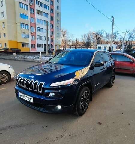 Синий Джип Чероки, объемом двигателя 2.36 л и пробегом 164 тыс. км за 12700 $, фото 6 на Automoto.ua
