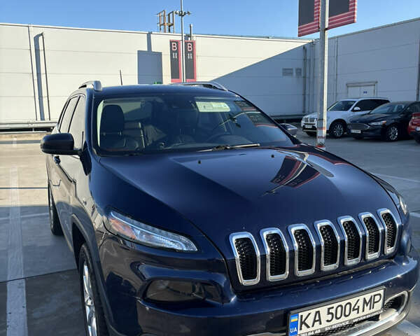 Джип Чероки 2015 в Киеве на Automoto.ua Синий Джип Чероки, объемом двигателя 2.36 л и пробегом 275 тыс. км за 13499 $, фото 2 на Automoto.ua