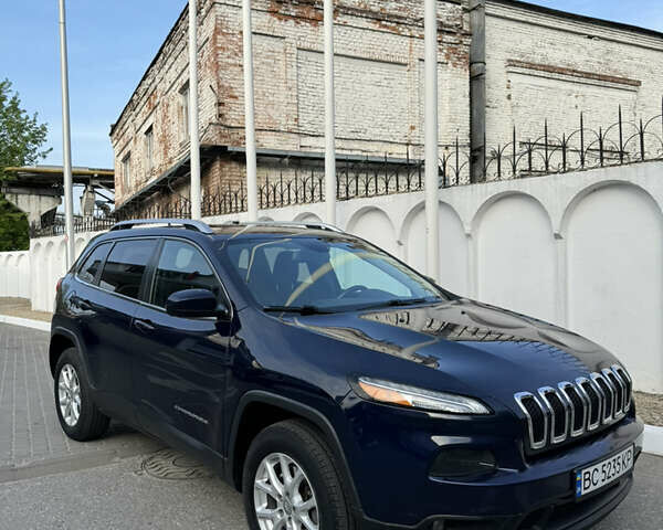 Синий Джип Чероки, объемом двигателя 2.36 л и пробегом 137 тыс. км за 14700 $, фото 1 на Automoto.ua