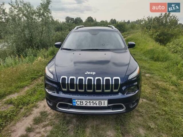 Синий Джип Чероки, объемом двигателя 3.24 л и пробегом 104 тыс. км за 15800 $, фото 2 на Automoto.ua