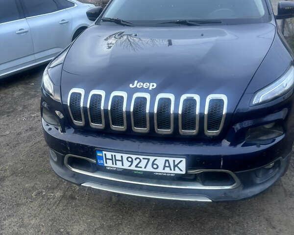 Синий Джип Чероки, объемом двигателя 1.96 л и пробегом 195 тыс. км за 15200 $, фото 1 на Automoto.ua