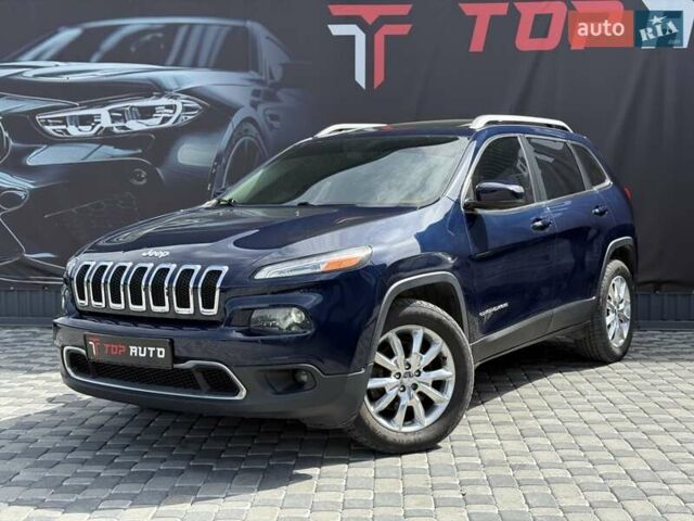 Синій Джип Cherokee, об'ємом двигуна 3.24 л та пробігом 184 тис. км за 12999 $, фото 1 на Automoto.ua