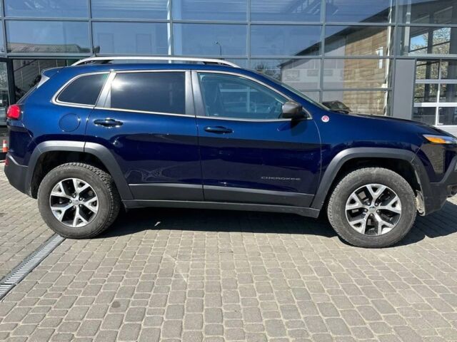Синий Джип Чероки, объемом двигателя 3.2 л и пробегом 85 тыс. км за 16100 $, фото 1 на Automoto.ua