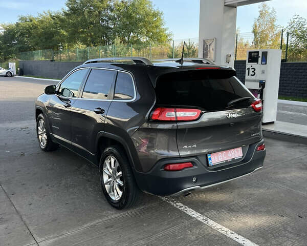 Синий Джип Чероки, объемом двигателя 2.4 л и пробегом 170 тыс. км за 16200 $, фото 2 на Automoto.ua
