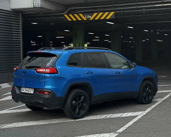 Синий Джип Чероки, объемом двигателя 2.36 л и пробегом 70 тыс. км за 14600 $, фото 2 на Automoto.ua