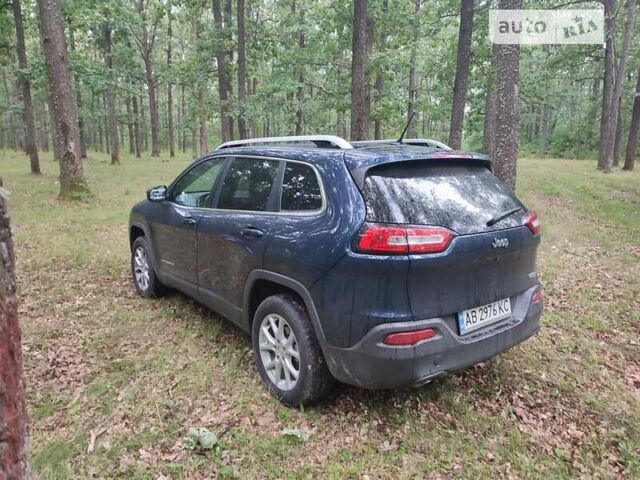 Синій Джип Cherokee, об'ємом двигуна 2.4 л та пробігом 130 тис. км за 12999 $, фото 2 на Automoto.ua