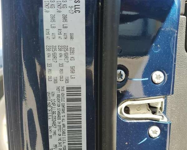 Синий Джип Чероки, объемом двигателя 2.4 л и пробегом 124 тыс. км за 1800 $, фото 12 на Automoto.ua