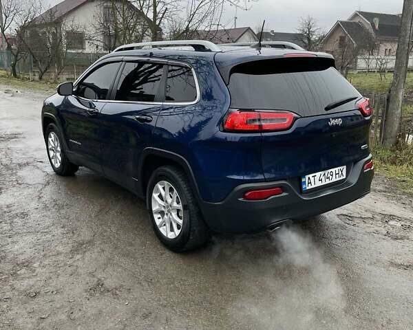 Синий Джип Чероки, объемом двигателя 2.36 л и пробегом 206 тыс. км за 13600 $, фото 6 на Automoto.ua