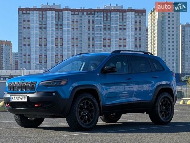 Джип Чероки 2018 в Киеве на Automoto.ua Синий Джип Чероки, объемом двигателя 3.24 л и пробегом 100 тыс. км за 25000 $, фото 8 на Automoto.ua