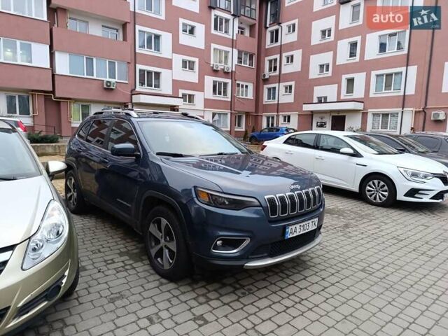 Синій Джип Cherokee, об'ємом двигуна 3.24 л та пробігом 150 тис. км за 13500 $, фото 2 на Automoto.ua