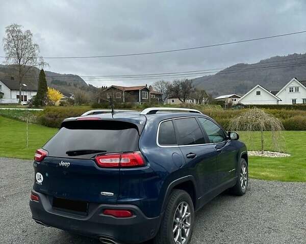 Синий Джип Чероки, объемом двигателя 3.24 л и пробегом 285 тыс. км за 15000 $, фото 2 на Automoto.ua