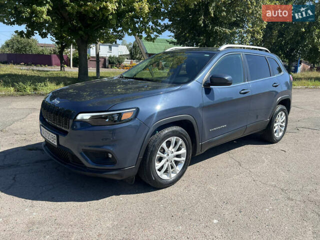 Синій Джип Cherokee, об'ємом двигуна 2.4 л та пробігом 162 тис. км за 14900 $, фото 1 на Automoto.ua
