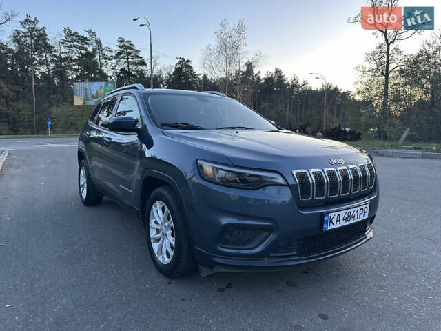 Синий Джип Чероки, объемом двигателя 2.36 л и пробегом 80 тыс. км за 16400 $, фото 1 на Automoto.ua