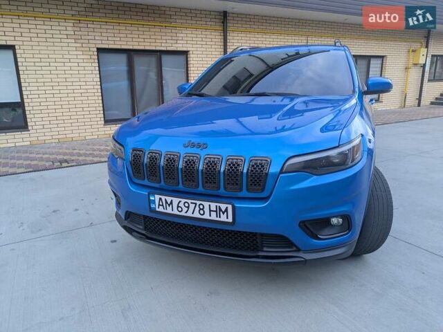 Синій Джип Cherokee, об'ємом двигуна 2.36 л та пробігом 55 тис. км за 17500 $, фото 1 на Automoto.ua