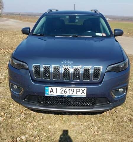 Синий Джип Чероки, объемом двигателя 3.24 л и пробегом 74 тыс. км за 20450 $, фото 1 на Automoto.ua