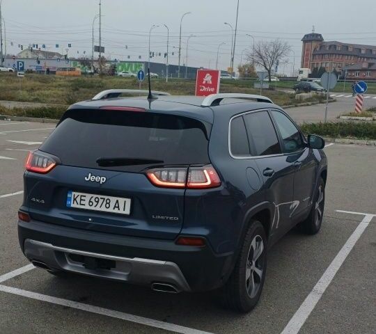 Синий Джип Чероки, объемом двигателя 3.2 л и пробегом 59 тыс. км за 25900 $, фото 1 на Automoto.ua