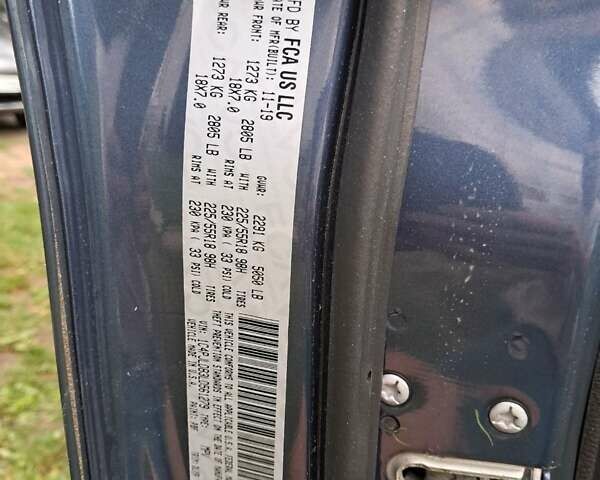 Синий Джип Чероки, объемом двигателя 2.36 л и пробегом 2 тыс. км за 19500 $, фото 2 на Automoto.ua
