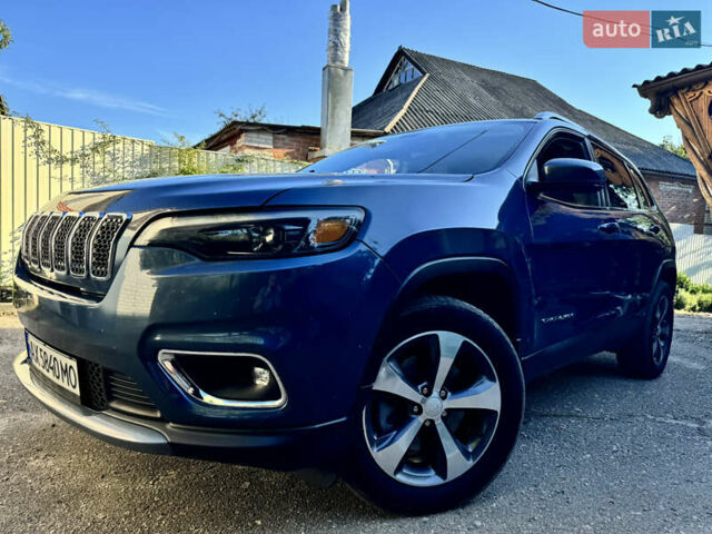 Синій Джип Cherokee, об'ємом двигуна 3.24 л та пробігом 95 тис. км за 22000 $, фото 1 на Automoto.ua