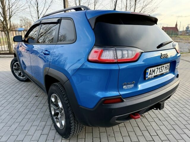 Синий Джип Чероки, объемом двигателя 3.2 л и пробегом 65 тыс. км за 23700 $, фото 3 на Automoto.ua