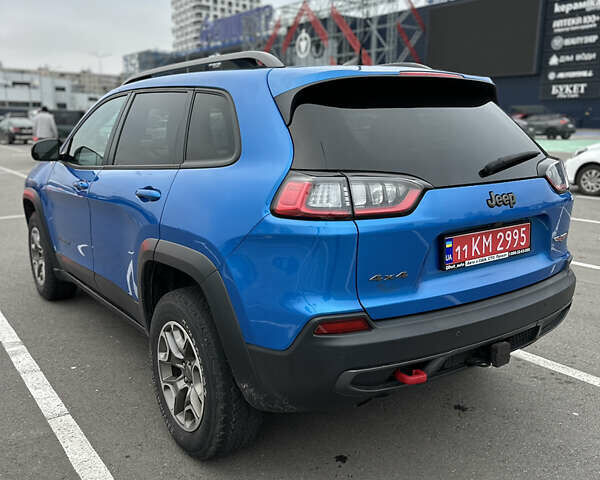 Синій Джип Cherokee, об'ємом двигуна 3.24 л та пробігом 142 тис. км за 18700 $, фото 3 на Automoto.ua