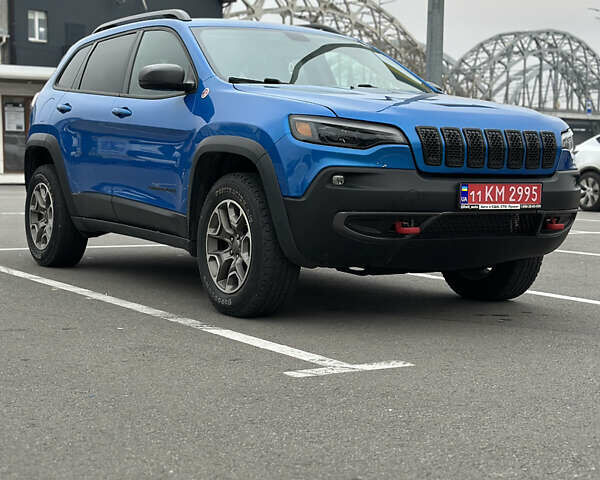 Синій Джип Cherokee, об'ємом двигуна 3.24 л та пробігом 142 тис. км за 18700 $, фото 7 на Automoto.ua
