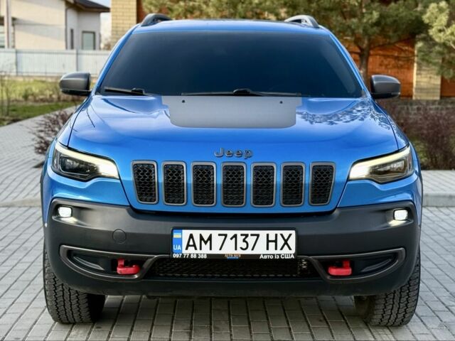 Синий Джип Чероки, объемом двигателя 3.2 л и пробегом 65 тыс. км за 23700 $, фото 2 на Automoto.ua