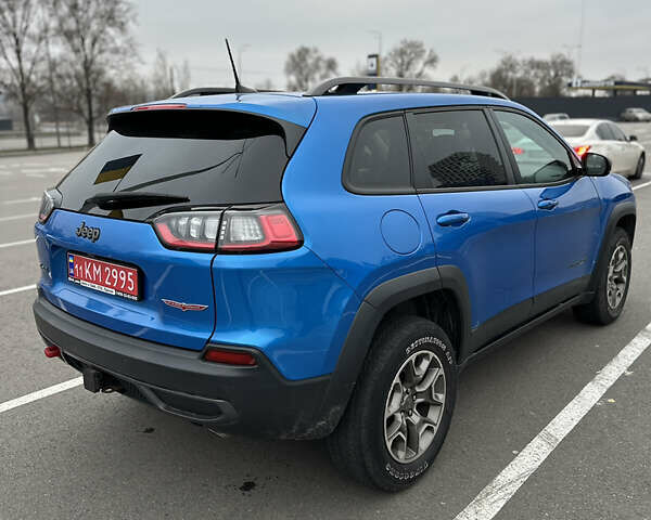 Синій Джип Cherokee, об'ємом двигуна 3.24 л та пробігом 142 тис. км за 18700 $, фото 5 на Automoto.ua