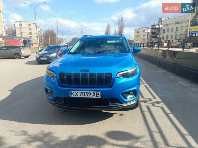 Синій Джип Cherokee, об'ємом двигуна 2.4 л та пробігом 103 тис. км за 16700 $, фото 1 на Automoto.ua