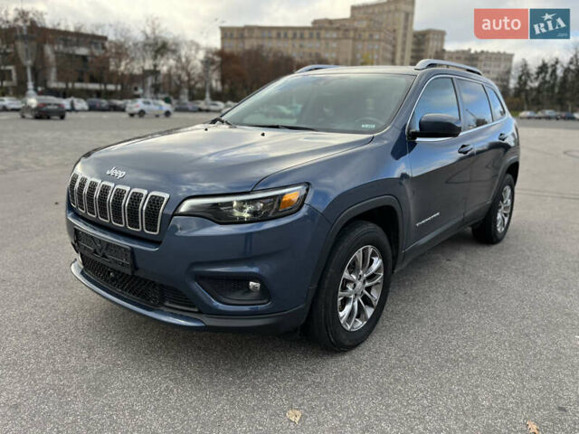Синий Джип Чероки, объемом двигателя 3.24 л и пробегом 56 тыс. км за 21000 $, фото 1 на Automoto.ua