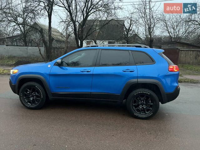 Синий Джип Чероки, объемом двигателя 3.2 л и пробегом 133 тыс. км за 20000 $, фото 5 на Automoto.ua