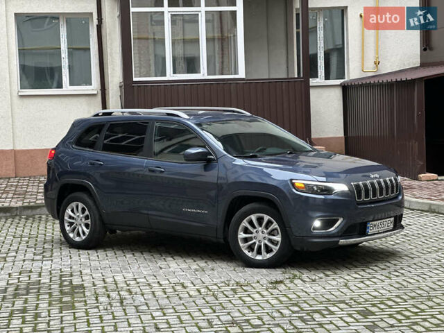 Синий Джип Чероки, объемом двигателя 2.36 л и пробегом 56 тыс. км за 18499 $, фото 2 на Automoto.ua
